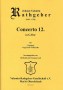Concerto 12 - Deckblatt