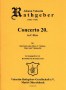 Concerto 20 - Deckblatt