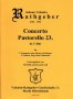 Concerto Pastorello 23 - Deckblatt
