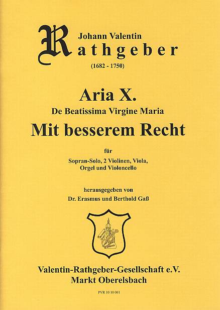Aria 10 - Mit besserem Recht - Cover page